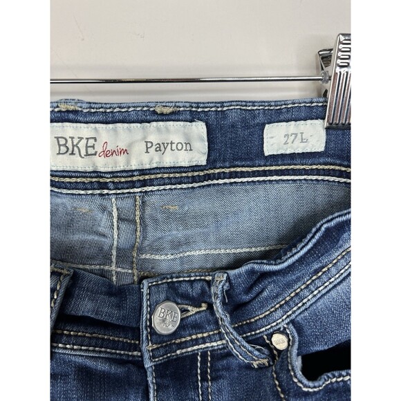 BKE Payton Jeans Womens 27L (27 x 33.5) Blue Bootcut Stretch Denim - Picture 6 of 9